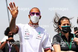 Lewis Hamilton (GBR) Mercedes AMG F1. 19.03.2022. Formula 1 World Championship, Rd 1, Bahrain Grand Prix, Sakhir, Bahrain, Qualifying Day.