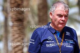 Dave Redding (GBR) Williams Racing Team Manager. 19.03.2022. Formula 1 World Championship, Rd 1, Bahrain Grand Prix, Sakhir, Bahrain, Qualifying Day.