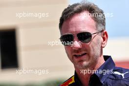 Christian Horner (GBR) Red Bull Racing Team Principal. 19.03.2022. Formula 1 World Championship, Rd 1, Bahrain Grand Prix, Sakhir, Bahrain, Qualifying Day.