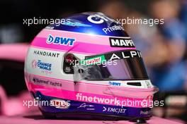 Helmet of Fernando Alonso (ESP), Alpine F1 Team  20.03.2022. Formula 1 World Championship, Rd 1, Bahrain Grand Prix, Sakhir, Bahrain, Race Day.