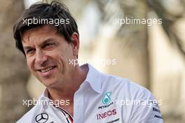 Toto Wolff (GER) Mercedes AMG F1 Shareholder and Executive Director. 20.03.2022. Formula 1 World Championship, Rd 1, Bahrain Grand Prix, Sakhir, Bahrain, Race Day.