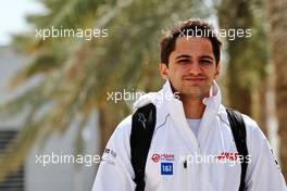Pietro Fittipaldi (BRA) Haas F1 Team Reserve Driver. 17.03.2022. Formula 1 World Championship, Rd 1, Bahrain Grand Prix, Sakhir, Bahrain, Preparation Day.