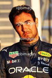Sergio Perez (MEX) Red Bull Racing. 17.03.2022. Formula 1 World Championship, Rd 1, Bahrain Grand Prix, Sakhir, Bahrain, Preparation Day.