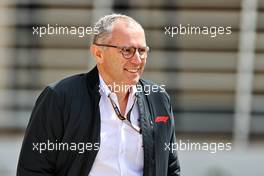 Stefano Domenicali (ITA) Formula One President and CEO. 17.03.2022. Formula 1 World Championship, Rd 1, Bahrain Grand Prix, Sakhir, Bahrain, Preparation Day.