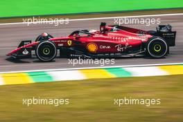 Charles Leclerc (MON) Ferrari F1-75. 11.11.2022. Formula 1 World Championship, Rd 21, Brazilian Grand Prix, Sao Paulo, Brazil, Qualifying Day.