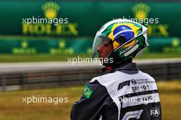 A marshal. 11.11.2022. Formula 1 World Championship, Rd 21, Brazilian Grand Prix, Sao Paulo, Brazil, Qualifying Day.