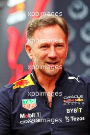 Christian Horner (GBR) Red Bull Racing Team Principal. 11.11.2022. Formula 1 World Championship, Rd 21, Brazilian Grand Prix, Sao Paulo, Brazil, Qualifying Day.