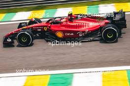 Carlos Sainz Jr (ESP) Ferrari F1-75. 11.11.2022. Formula 1 World Championship, Rd 21, Brazilian Grand Prix, Sao Paulo, Brazil, Qualifying Day.