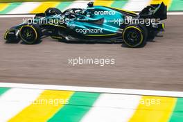 Lance Stroll (CDN) Aston Martin F1 Team AMR22. 11.11.2022. Formula 1 World Championship, Rd 21, Brazilian Grand Prix, Sao Paulo, Brazil, Qualifying Day.