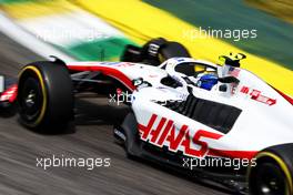 Mick Schumacher (GER) Haas VF-22. 11.11.2022. Formula 1 World Championship, Rd 21, Brazilian Grand Prix, Sao Paulo, Brazil, Qualifying Day.