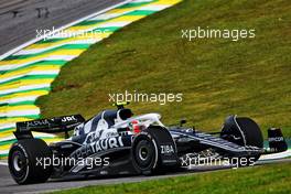 Yuki Tsunoda (JPN) AlphaTauri AT03. 11.11.2022. Formula 1 World Championship, Rd 21, Brazilian Grand Prix, Sao Paulo, Brazil, Qualifying Day.