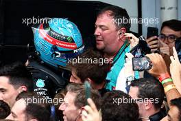 1st place George Russell (GBR) Mercedes AMG F1.  13.11.2022. Formula 1 World Championship, Rd 21, Brazilian Grand Prix, Sao Paulo, Brazil, Race Day.