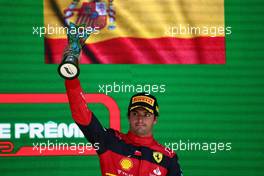 3rd place Carlos Sainz Jr (ESP) Ferrari. 13.11.2022. Formula 1 World Championship, Rd 21, Brazilian Grand Prix, Sao Paulo, Brazil, Race Day.