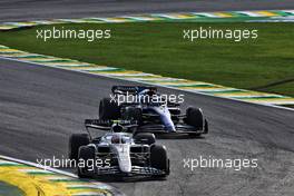 Yuki Tsunoda (JPN) AlphaTauri AT03. 13.11.2022. Formula 1 World Championship, Rd 21, Brazilian Grand Prix, Sao Paulo, Brazil, Race Day.
