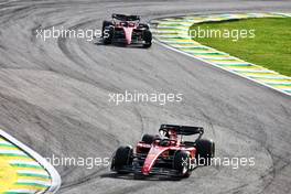 Charles Leclerc (MON) Ferrari F1-75. 13.11.2022. Formula 1 World Championship, Rd 21, Brazilian Grand Prix, Sao Paulo, Brazil, Race Day.