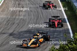 Lando Norris (GBR) McLaren MCL36. 13.11.2022. Formula 1 World Championship, Rd 21, Brazilian Grand Prix, Sao Paulo, Brazil, Race Day.
