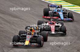 Max Verstappen (NLD) Red Bull Racing RB18. 13.11.2022. Formula 1 World Championship, Rd 21, Brazilian Grand Prix, Sao Paulo, Brazil, Race Day.
