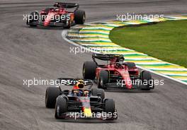 Sergio Perez (MEX) Red Bull Racing RB18. 13.11.2022. Formula 1 World Championship, Rd 21, Brazilian Grand Prix, Sao Paulo, Brazil, Race Day.