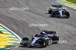 Nicholas Latifi (CDN) Williams Racing FW44. 13.11.2022. Formula 1 World Championship, Rd 21, Brazilian Grand Prix, Sao Paulo, Brazil, Race Day.