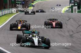 Lewis Hamilton (GBR), Mercedes AMG F1   13.11.2022. Formula 1 World Championship, Rd 21, Brazilian Grand Prix, Sao Paulo, Brazil, Race Day.