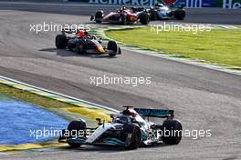 George Russell (GBR) Mercedes AMG F1 W13. 12.11.2022. Formula 1 World Championship, Rd 21, Brazilian Grand Prix, Sao Paulo, Brazil, Sprint Day.