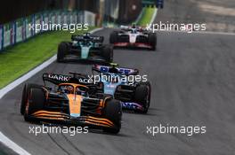 Daniel Ricciardo (AUS), McLaren F1 Team  12.11.2022. Formula 1 World Championship, Rd 21, Brazilian Grand Prix, Sao Paulo, Brazil, Sprint Day.