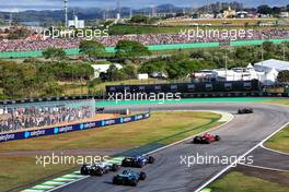Lance Stroll (CDN) Aston Martin F1 Team AMR22. 12.11.2022. Formula 1 World Championship, Rd 21, Brazilian Grand Prix, Sao Paulo, Brazil, Sprint Day.