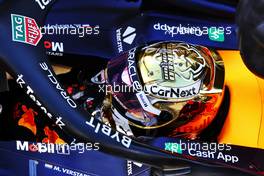 Max Verstappen (NLD) Red Bull Racing RB18 on the grid. 12.11.2022. Formula 1 World Championship, Rd 21, Brazilian Grand Prix, Sao Paulo, Brazil, Sprint Day.