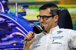 FX Demaison (FRA) Williams Racing Technical Director in the FIA Press Conference. 12.11.2022. Formula 1 World Championship, Rd 21, Brazilian Grand Prix, Sao Paulo, Brazil, Sprint Day.