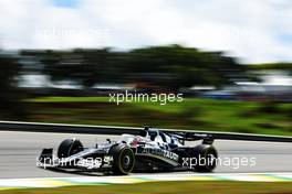 Pierre Gasly (FRA) AlphaTauri AT03. 12.11.2022. Formula 1 World Championship, Rd 21, Brazilian Grand Prix, Sao Paulo, Brazil, Sprint Day.