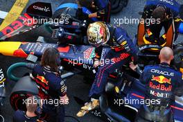 Max Verstappen (NLD) Red Bull Racing RB18 on the grid. 12.11.2022. Formula 1 World Championship, Rd 21, Brazilian Grand Prix, Sao Paulo, Brazil, Sprint Day.