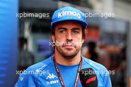 Fernando Alonso (ESP) Alpine F1 Team. 12.11.2022. Formula 1 World Championship, Rd 21, Brazilian Grand Prix, Sao Paulo, Brazil, Sprint Day.