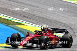 Carlos Sainz Jr (ESP) Ferrari F1-75. 12.11.2022. Formula 1 World Championship, Rd 21, Brazilian Grand Prix, Sao Paulo, Brazil, Sprint Day.