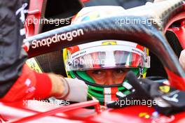 Charles Leclerc (MON) Ferrari F1-75 on the grid. 12.11.2022. Formula 1 World Championship, Rd 21, Brazilian Grand Prix, Sao Paulo, Brazil, Sprint Day.