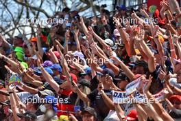Circuit atmosphere - fans. 13.11.2022. Formula 1 World Championship, Rd 21, Brazilian Grand Prix, Sao Paulo, Brazil, Race Day.