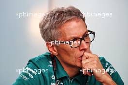 Mike Krack (LUX) Aston Martin F1 Team, Team Principal. 10.11.2022. Formula 1 World Championship, Rd 21, Brazilian Grand Prix, Sao Paulo, Brazil, Preparation Day.