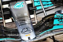 Mercedes AMG F1 W13 front wing. 10.11.2022. Formula 1 World Championship, Rd 21, Brazilian Grand Prix, Sao Paulo, Brazil, Preparation Day.