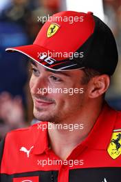 Charles Leclerc (MON) Ferrari. 10.11.2022. Formula 1 World Championship, Rd 21, Brazilian Grand Prix, Sao Paulo, Brazil, Preparation Day.