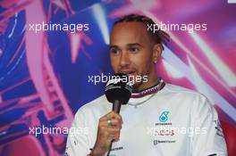 Lewis Hamilton (GBR) Mercedes AMG F1 in the FIA Press Conference. 17.06.2022. Formula 1 World Championship, Rd 9, Canadian Grand Prix, Montreal, Canada, Practice Day.