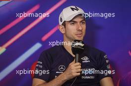 Nicholas Latifi (CDN) Williams Racing in the FIA Press Conference. 17.06.2022. Formula 1 World Championship, Rd 9, Canadian Grand Prix, Montreal, Canada, Practice Day.