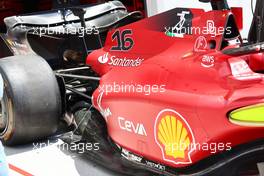 Charles Leclerc (MON) Ferrari F1-75 rear wing and floor. 17.06.2022. Formula 1 World Championship, Rd 9, Canadian Grand Prix, Montreal, Canada, Practice Day.