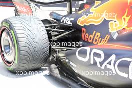 Max Verstappen (NLD) Red Bull Racing RB18 floor. 17.06.2022. Formula 1 World Championship, Rd 9, Canadian Grand Prix, Montreal, Canada, Practice Day.