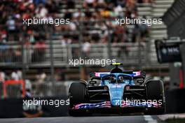 Esteban Ocon (FRA) Alpine F1 Team A522. 17.06.2022. Formula 1 World Championship, Rd 9, Canadian Grand Prix, Montreal, Canada, Practice Day.