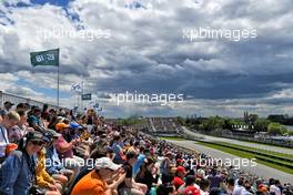 Circuit atmosphere - fans in the grandstand. 17.06.2022. Formula 1 World Championship, Rd 9, Canadian Grand Prix, Montreal, Canada, Practice Day.