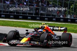 Sergio Perez (MEX) Red Bull Racing RB18. 17.06.2022. Formula 1 World Championship, Rd 9, Canadian Grand Prix, Montreal, Canada, Practice Day.