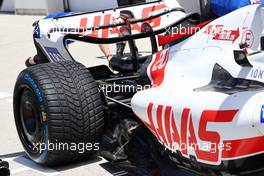 Haas Rear wing and floor. 17.06.2022. Formula 1 World Championship, Rd 9, Canadian Grand Prix, Montreal, Canada, Practice Day.