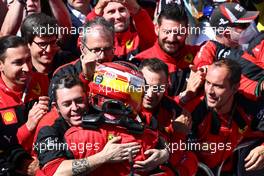 2nd place Carlos Sainz Jr (ESP) Ferrari F1-75. 19.06.2022. Formula 1 World Championship, Rd 9, Canadian Grand Prix, Montreal, Canada, Race Day.