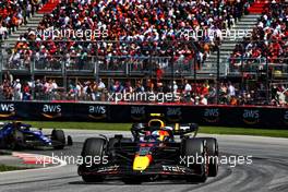 Sergio Perez (MEX) Red Bull Racing RB18.  19.06.2022. Formula 1 World Championship, Rd 9, Canadian Grand Prix, Montreal, Canada, Race Day.