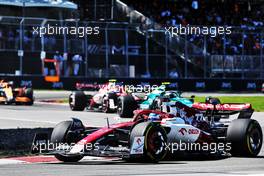 Valtteri Bottas (FIN) Alfa Romeo F1 Team C42. 19.06.2022. Formula 1 World Championship, Rd 9, Canadian Grand Prix, Montreal, Canada, Race Day.