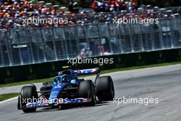 Esteban Ocon (FRA) Alpine F1 Team A522. 19.06.2022. Formula 1 World Championship, Rd 9, Canadian Grand Prix, Montreal, Canada, Race Day.